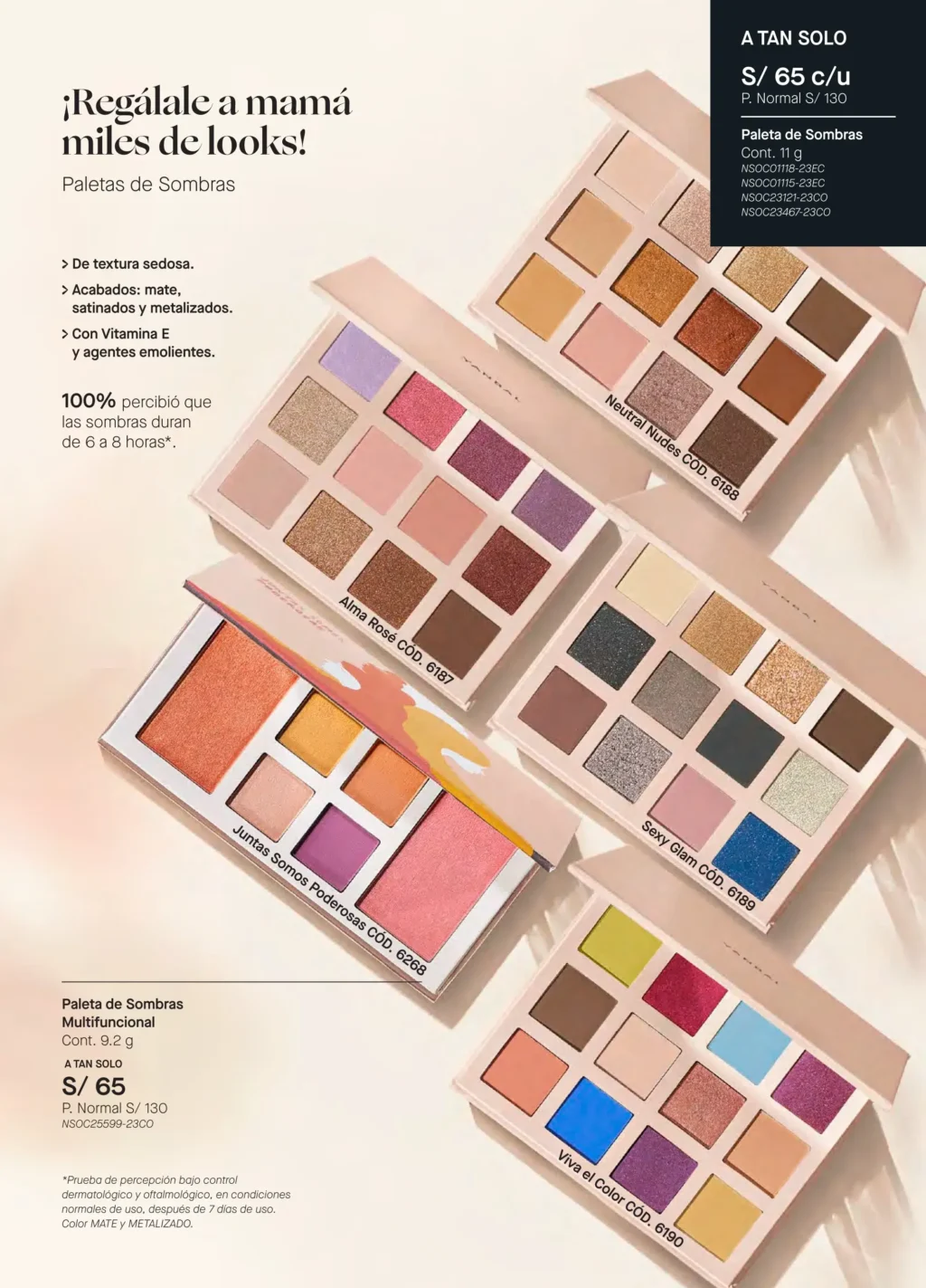 Paleta de Sombras